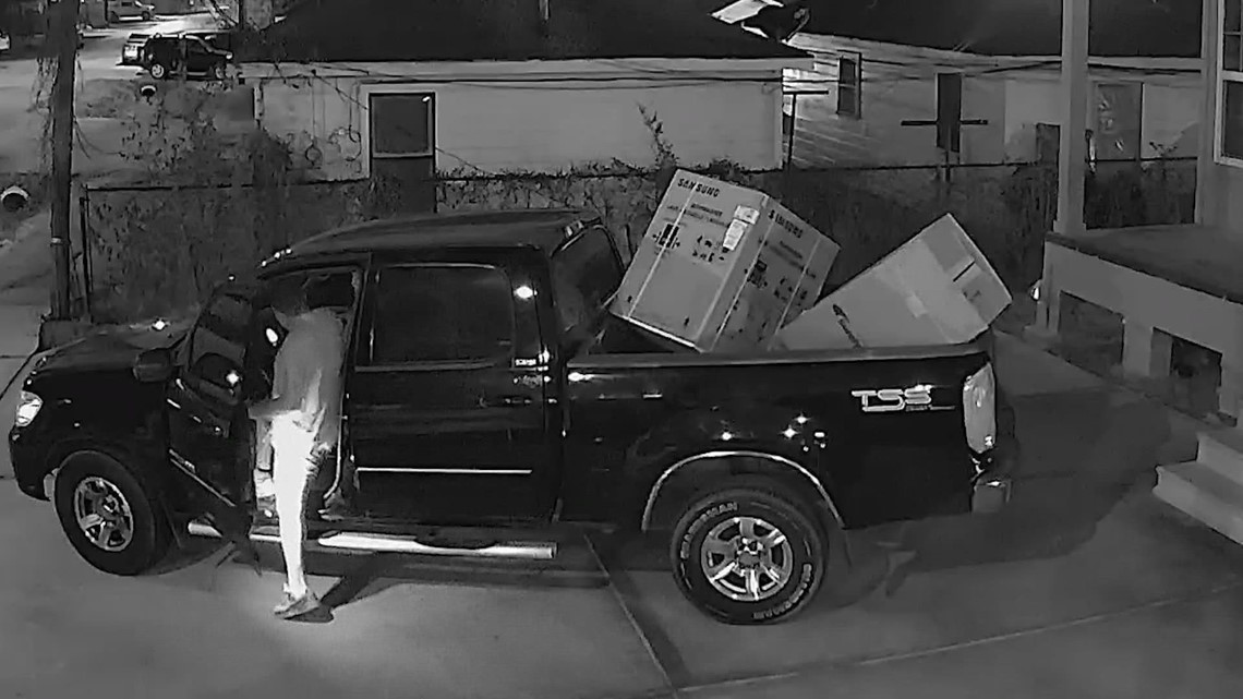 Pria Houston mengatakan peralatan dicuri dari rumah
