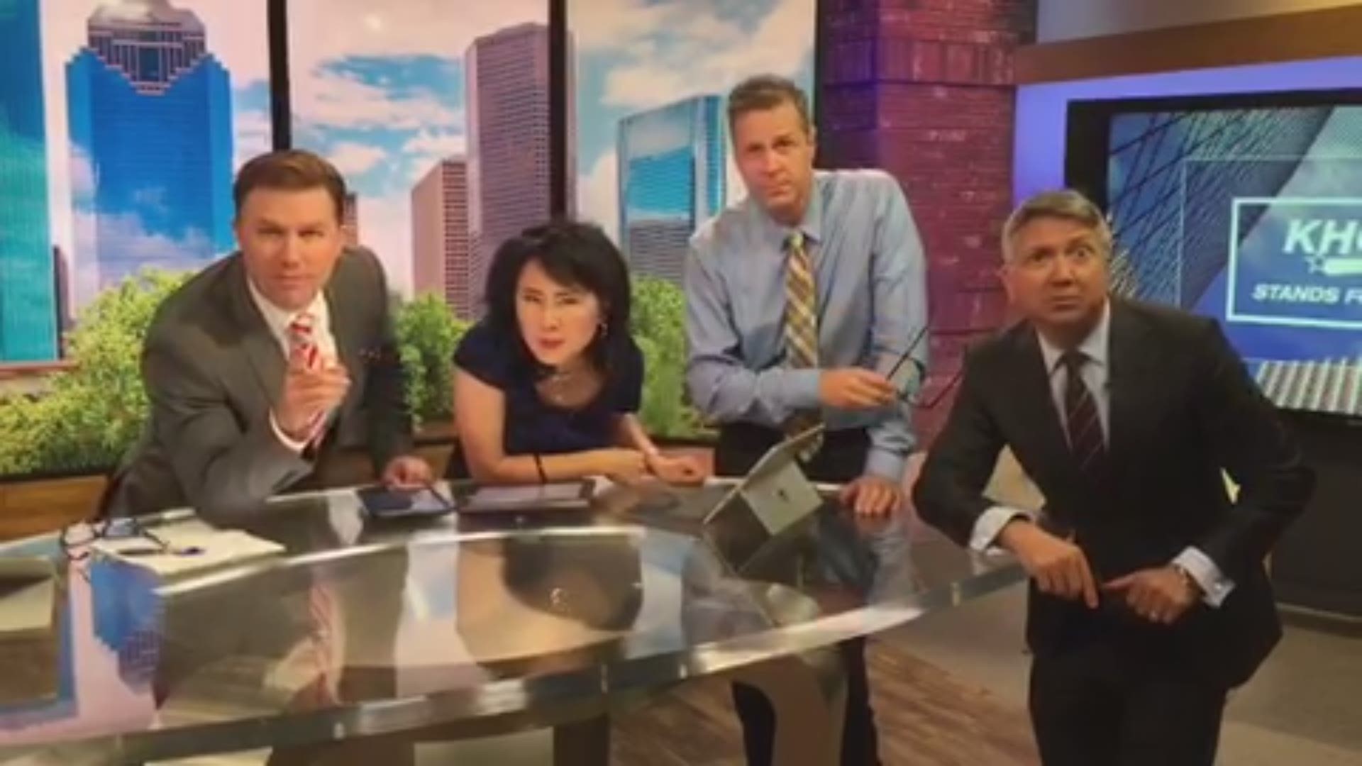 Harris County Constables Imitate the Bregman Post-Home Run Stare