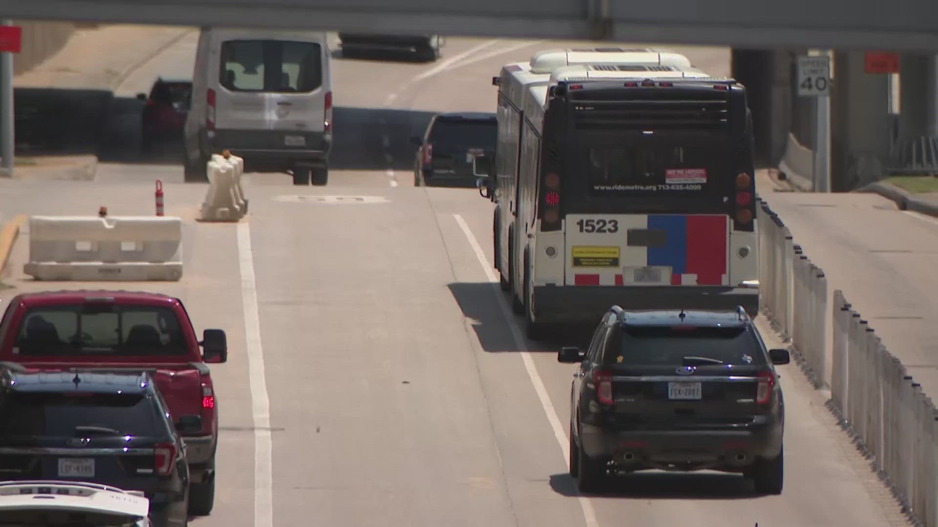 The George Bush International Airport is warning travelers to expect long lines and traffic through the end of summer.