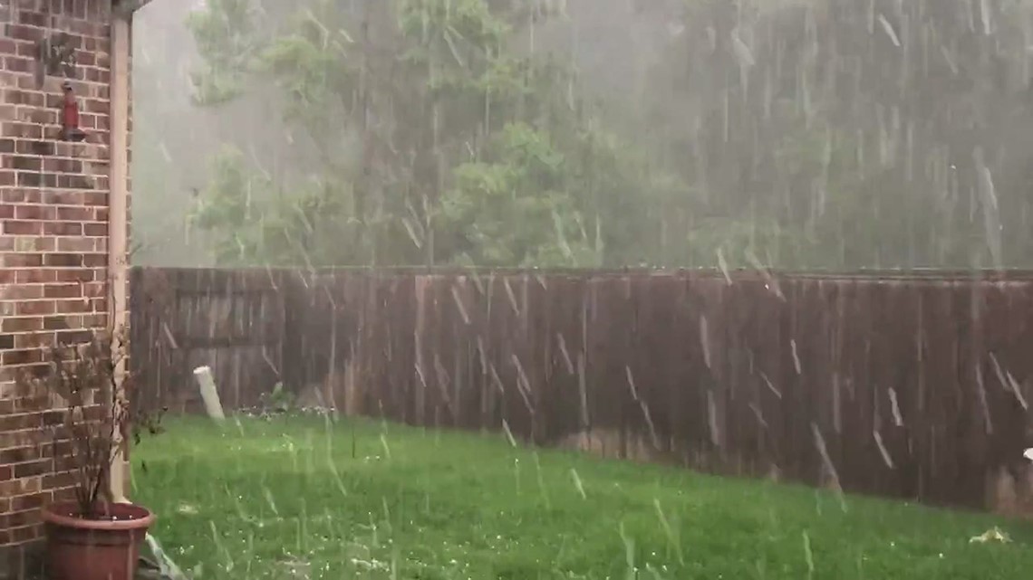 Hail storm in Spring | khou.com