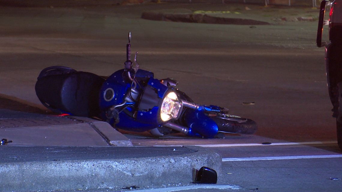 Fatal motorcycle crash on Westheimer Road at 610 | khou.com