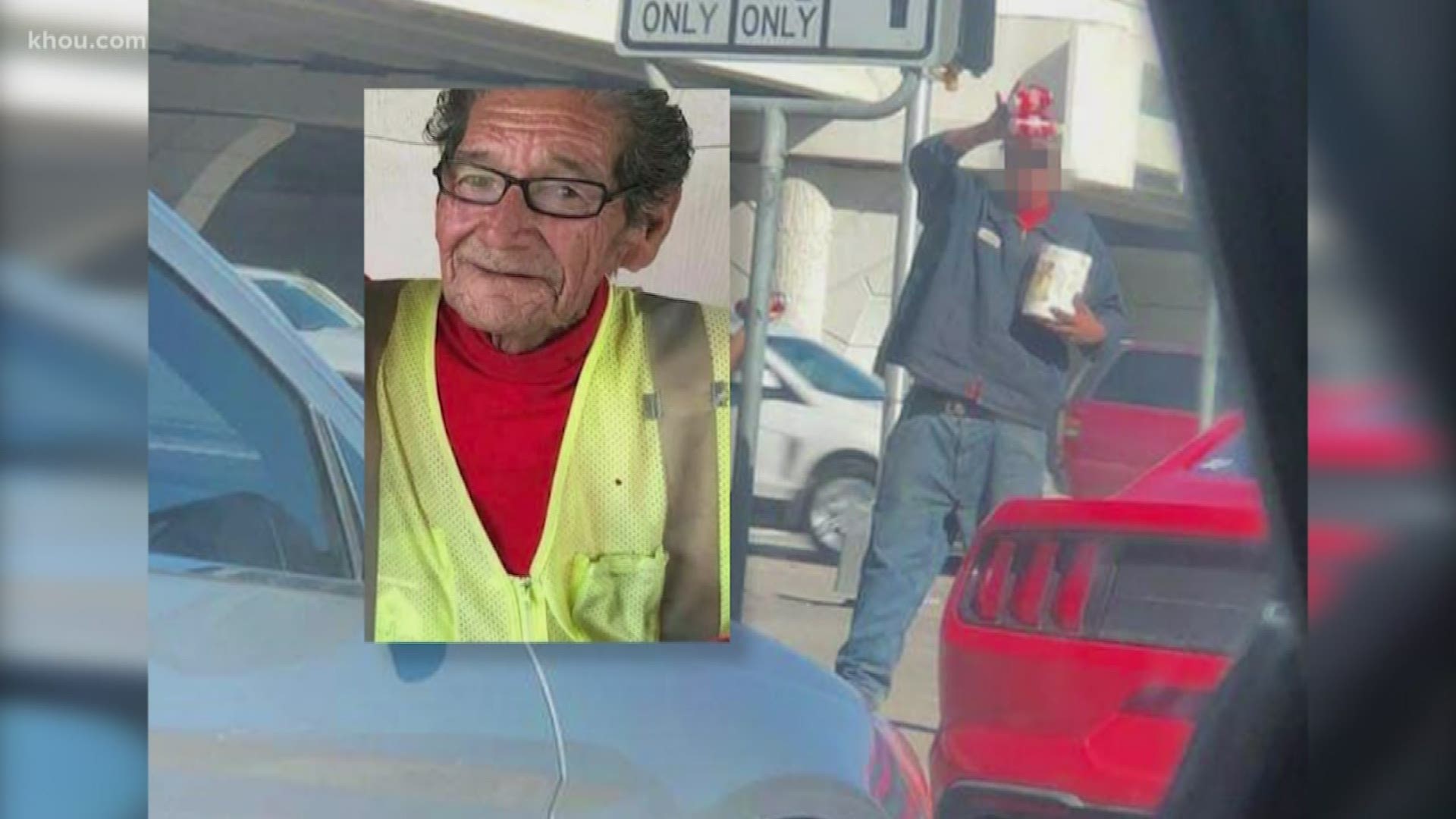A family says their dad died in a hit-and-run about a year ago and now panhandlers are using his picture to get money from strangers.