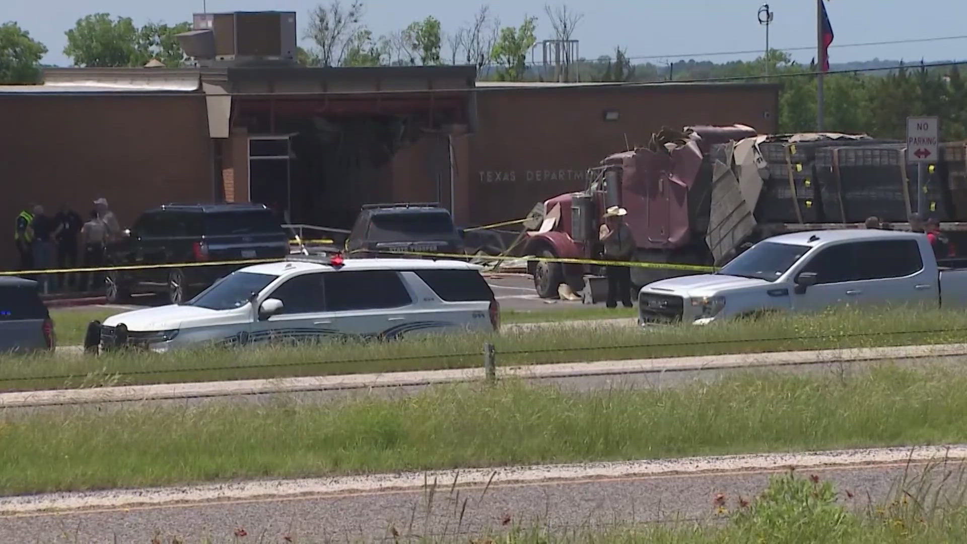 The driver of the 18-wheeler is charged with felony murder, as well as several counts of assault.