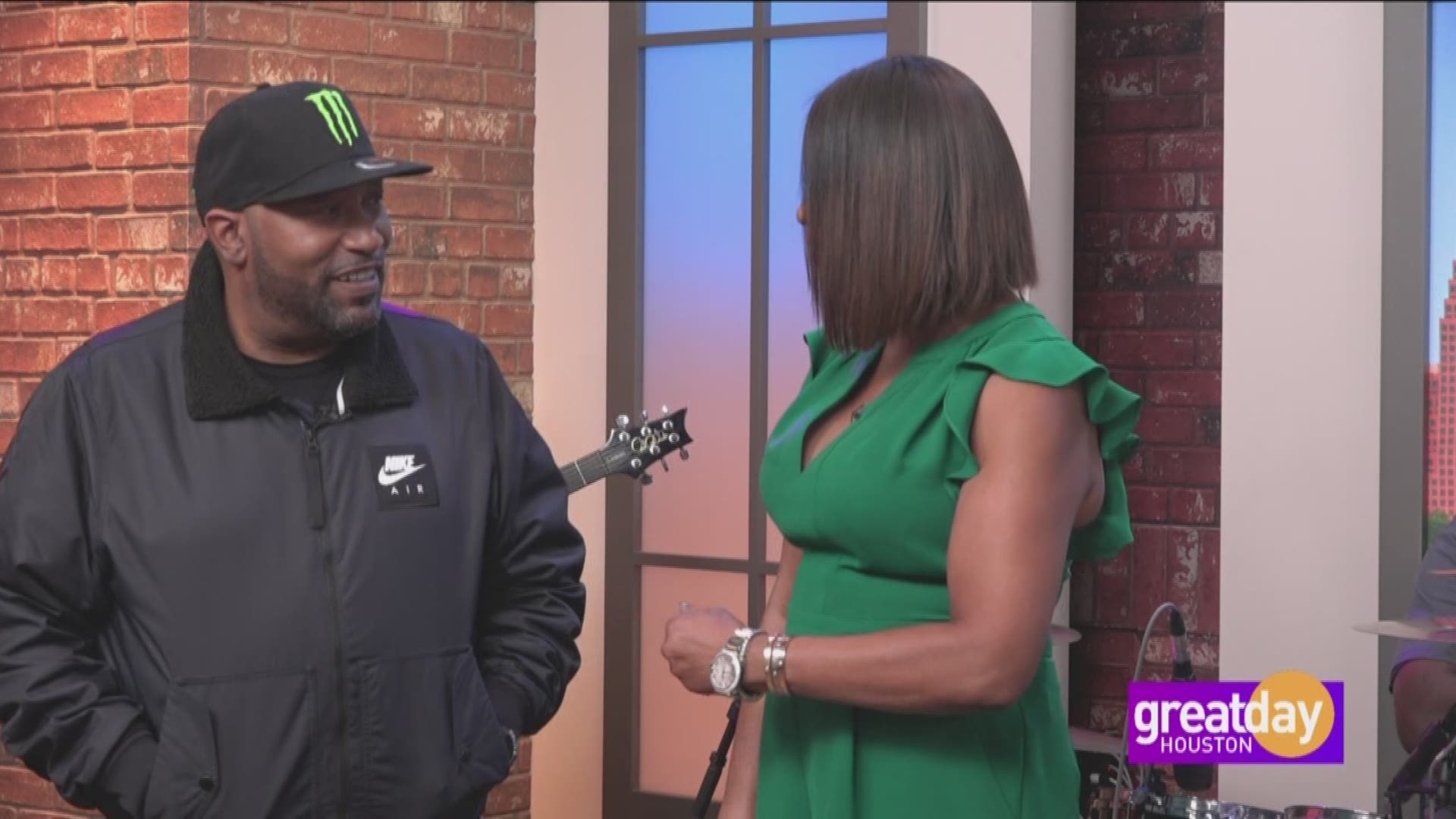 Bun B made a surprise appearance on Great Day Houston