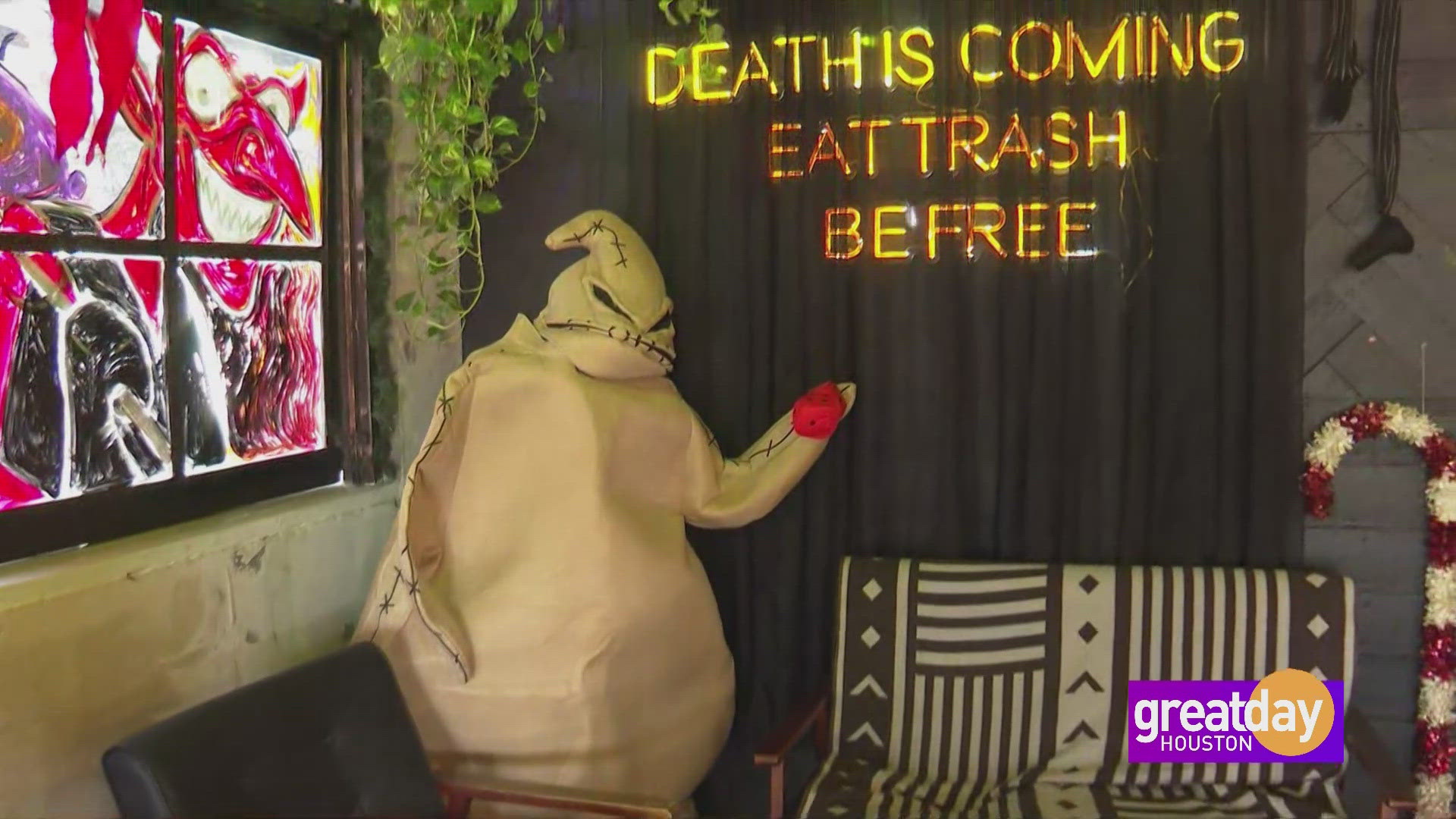 A Nightmare Before Christmas inspired pop-up comes to Houston at Trash  Panda Drinking Club