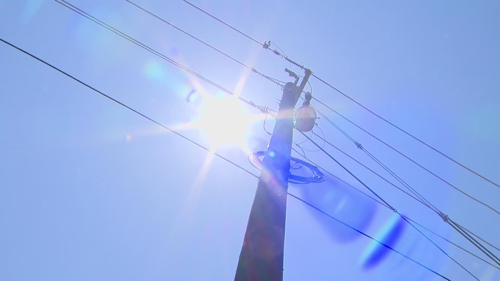 While temperatures hover in the triple-digits, some Houston-area residents are left dealing with the heat with no power.