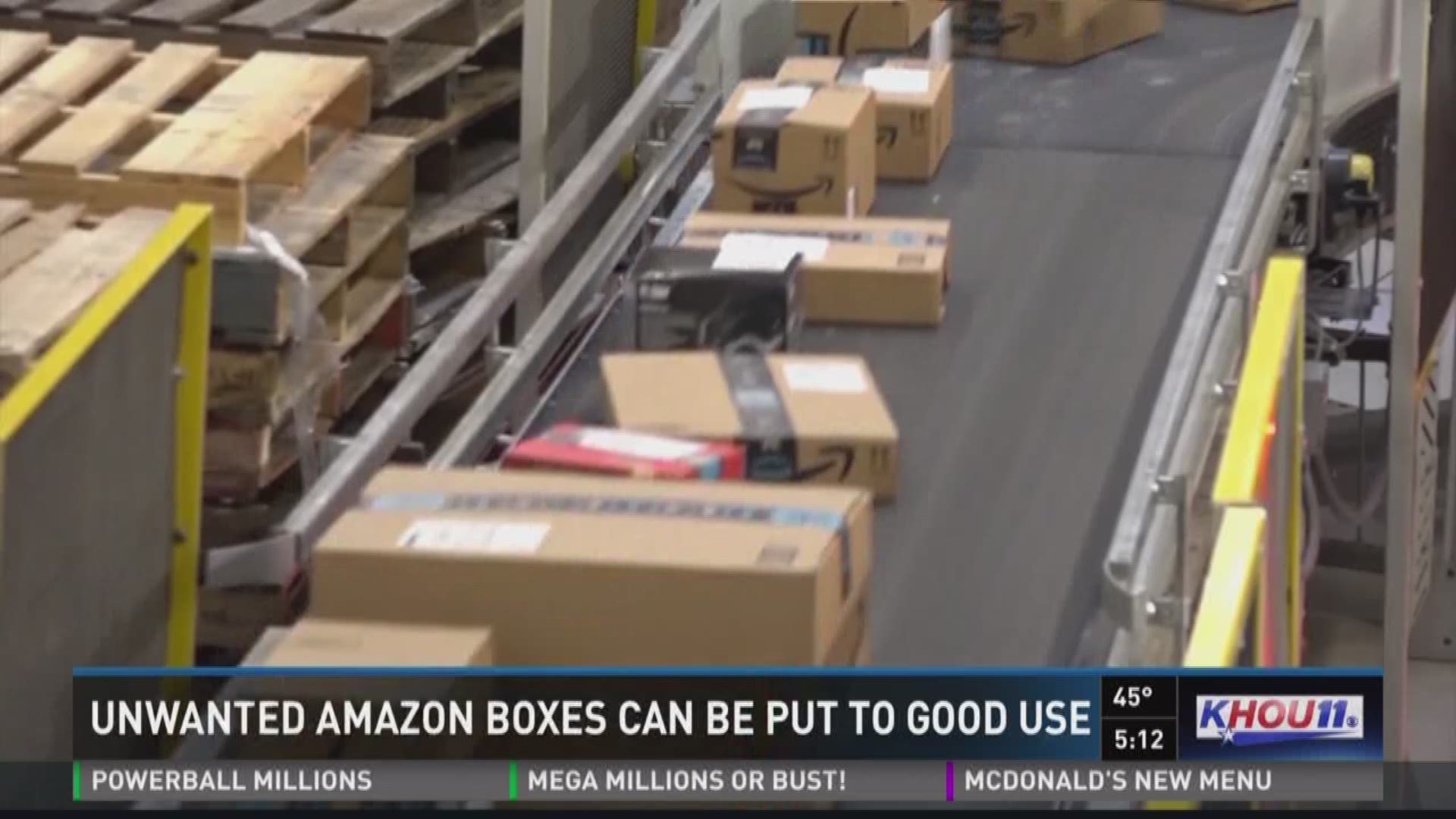 A nonprofit is making it easy to give back by using old Amazon boxes. 