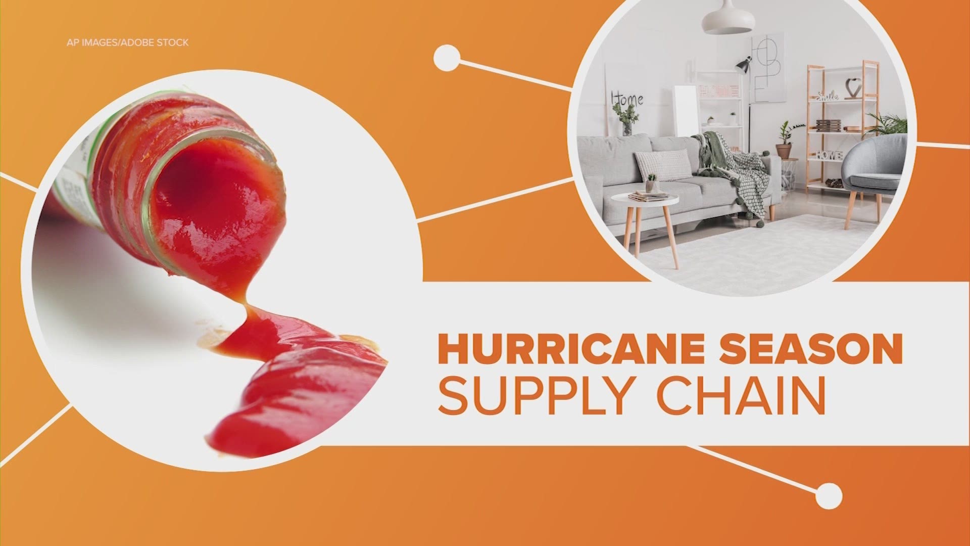 The supply chain is already strained, but a hurricane could make it worse.