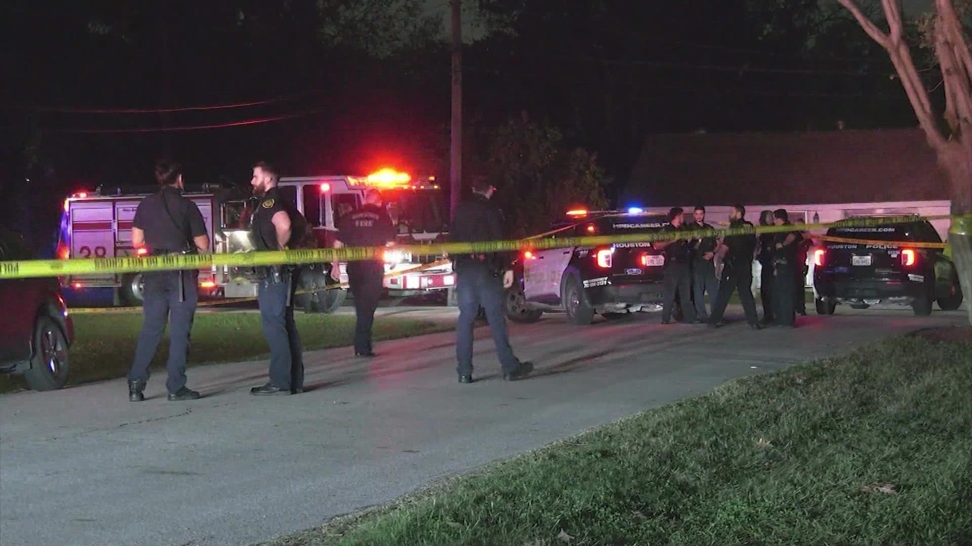 A woman was found shot to death in a ditch in the Spring Branch area early Monday morning, according to the Houston Police Department.