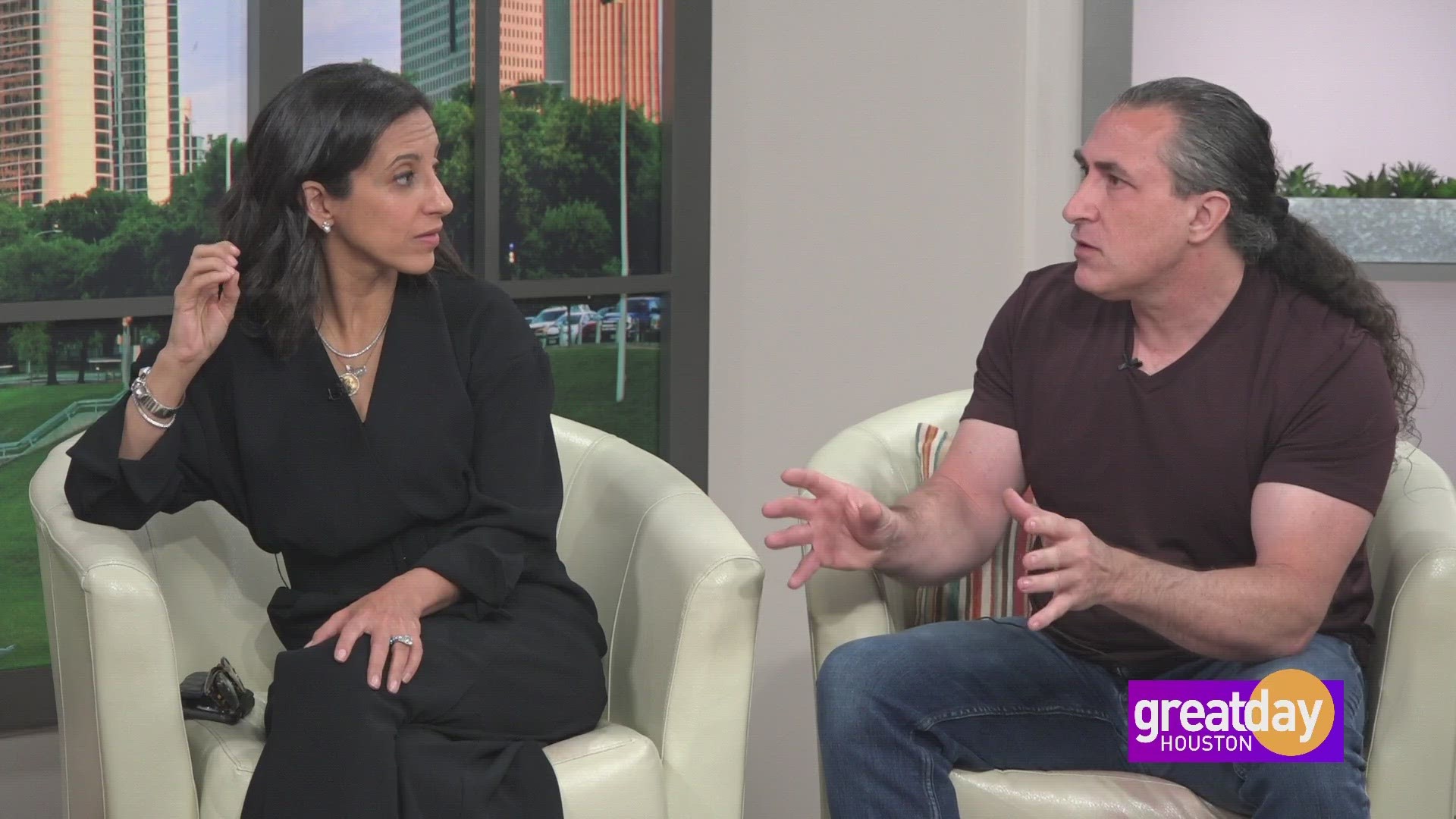 Rania Mankarious with Crime Stoppers Houston and St. Thomas University Professor Dr. Cesare Wright talk about the pros and cons of artificial intelligence.