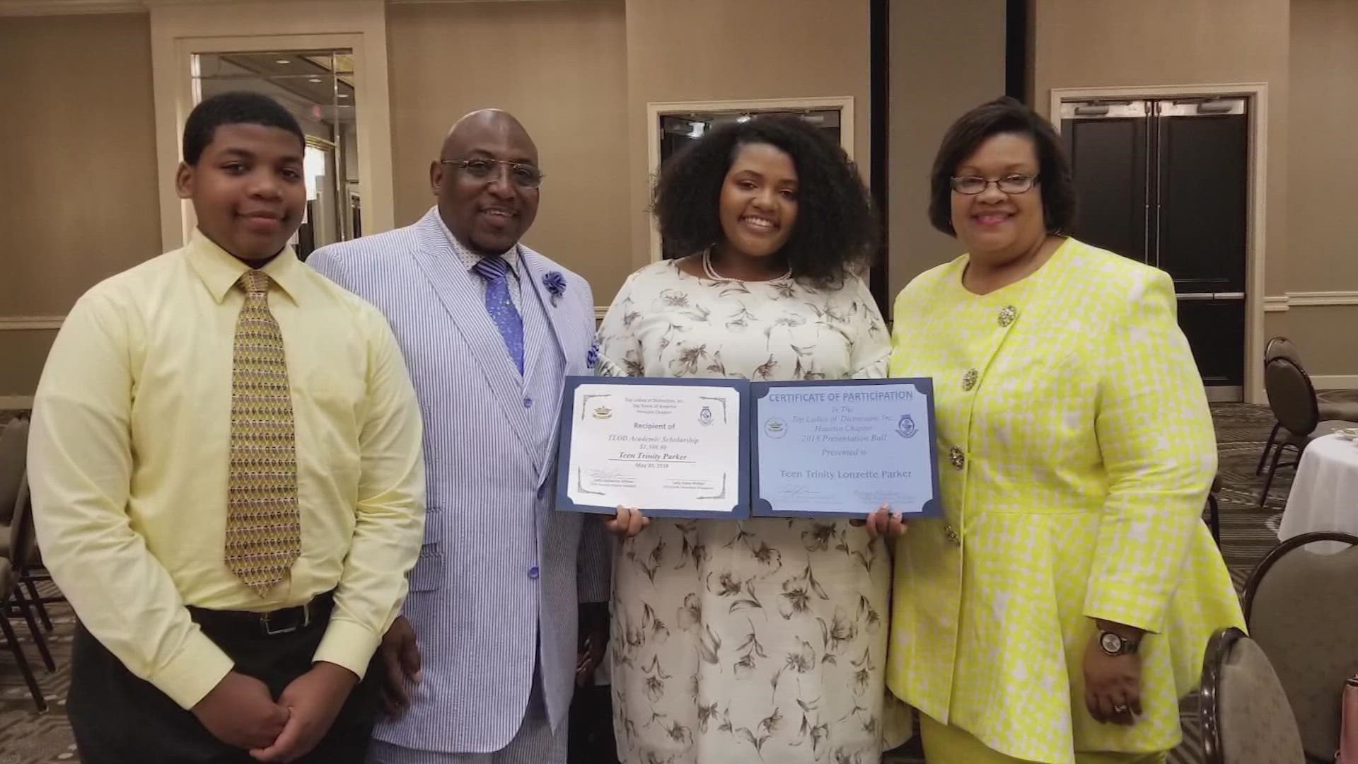 "I’m so grateful to the members of the Greater Houston Frontiers Club that have poured into me and saw something in me that I didn’t see it in myself," she said.