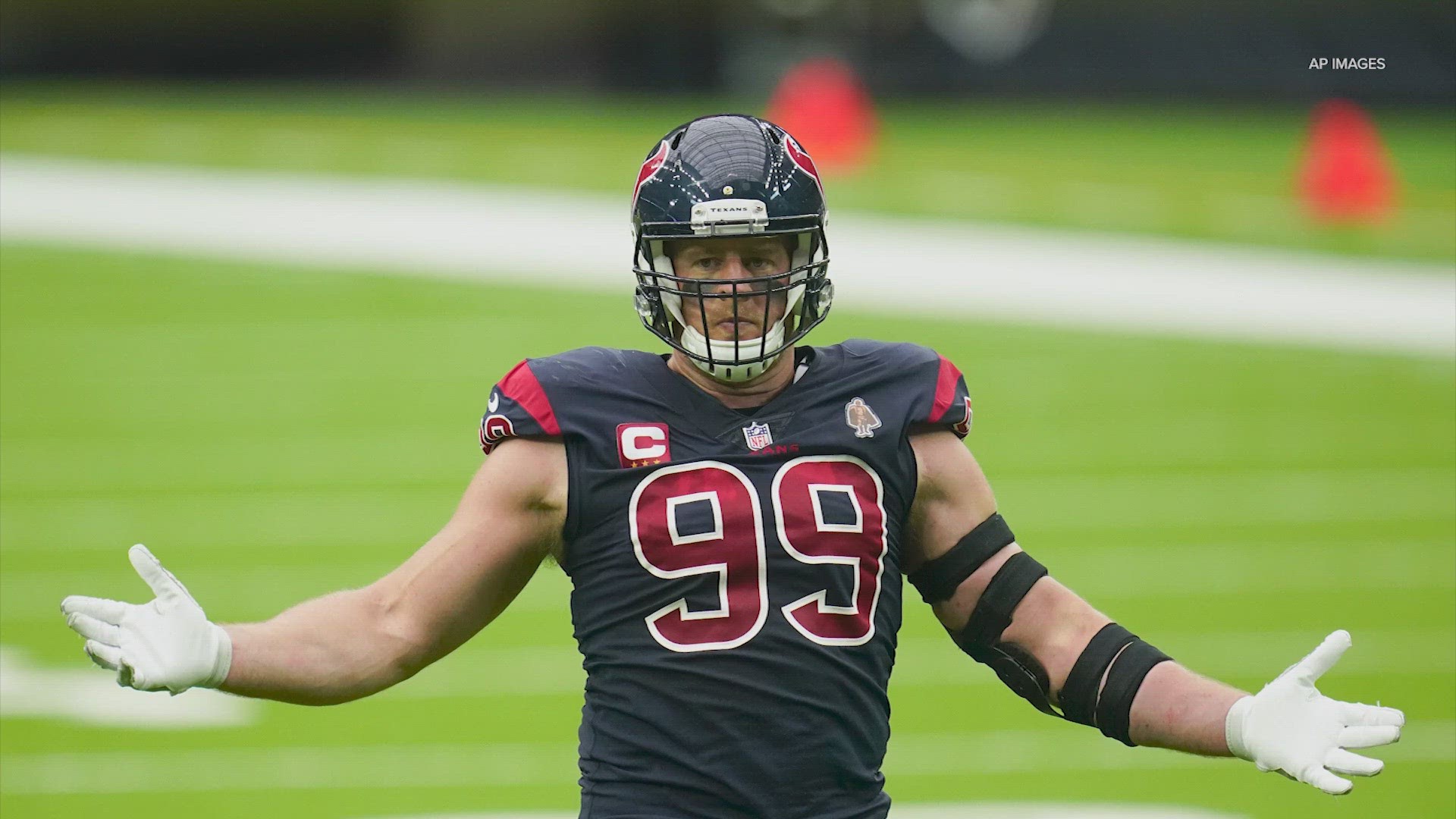 Former Texans star JJ Watt inducted into team's Ring of Honor