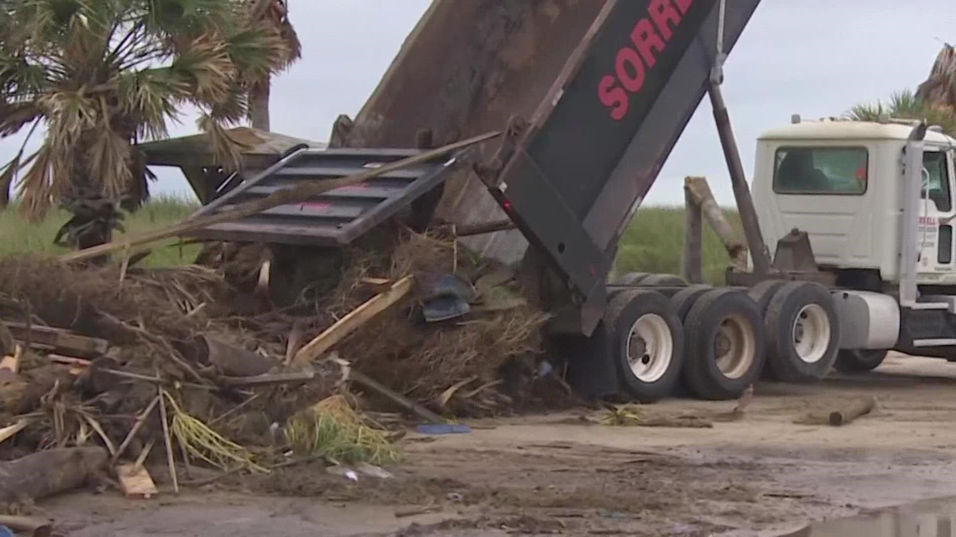 It could be three days before power is restored in Surfside Beach.