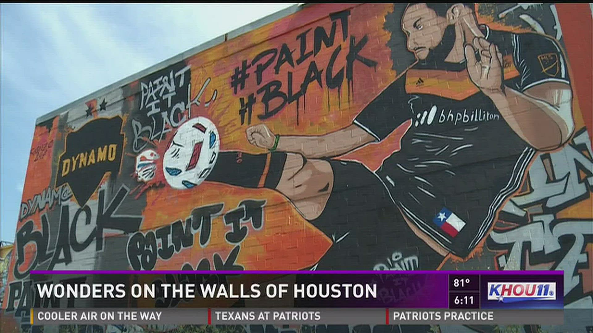 On the streets of Houston, walls have become canvases where graffiti artists bring their stories to life.