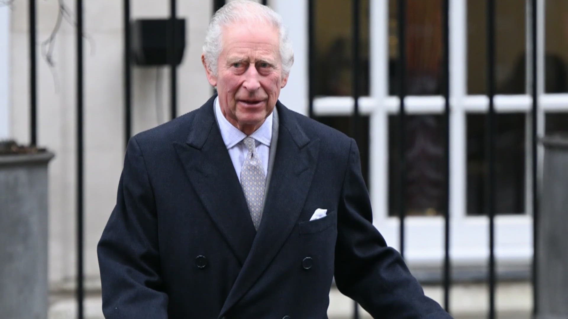 The news comes less than two years into Charles' reign.