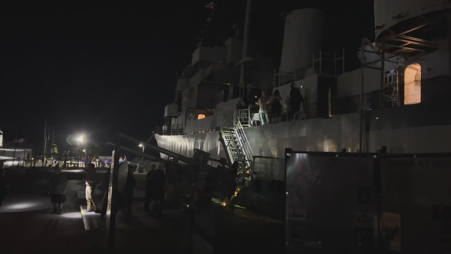 Over the weekend, KHOU 11 Reporter Matt Dougherty and Photojournalist Ryan Phillips spent time below inside WWII battleships -- the USS Stewart and the USS Cavalla.