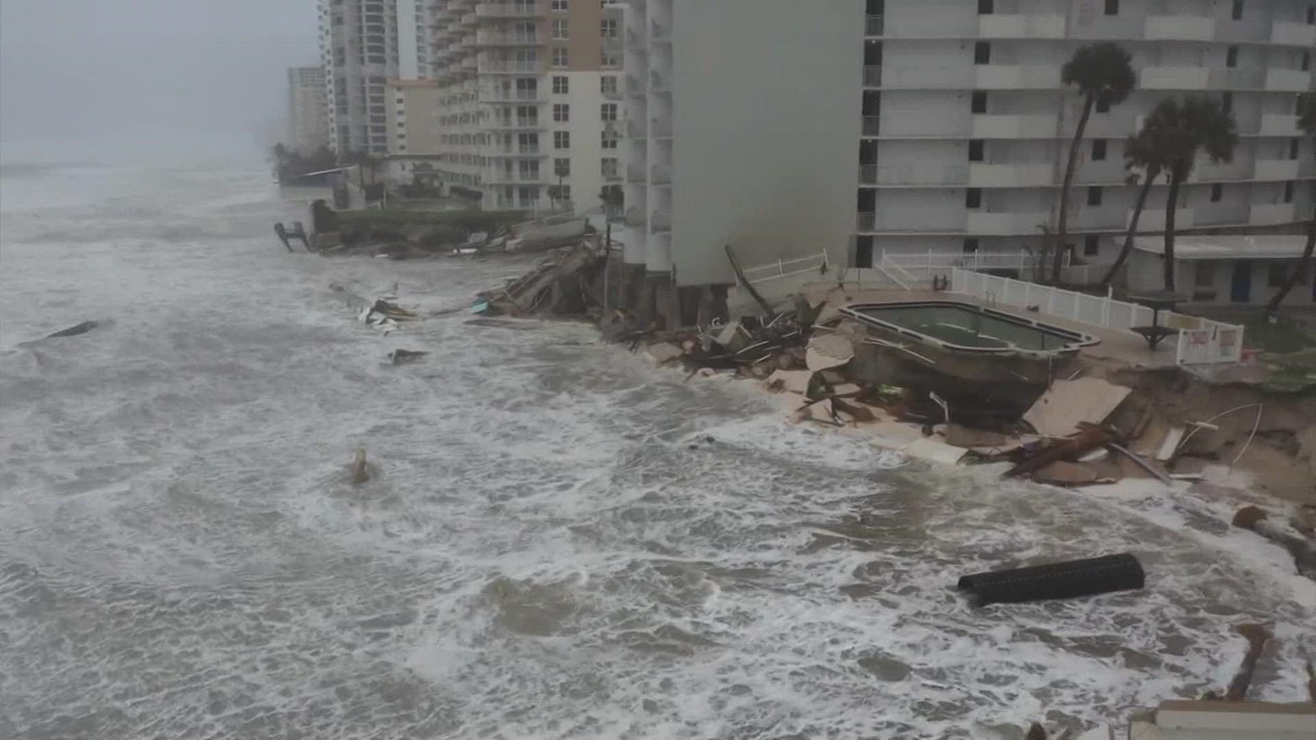 Hurricane Nicole causes widespread damage in Florida | khou.com