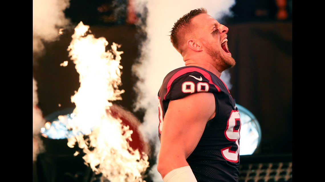 Jj Watt Houston Texans Alternate Limited Jersey Red in 2023