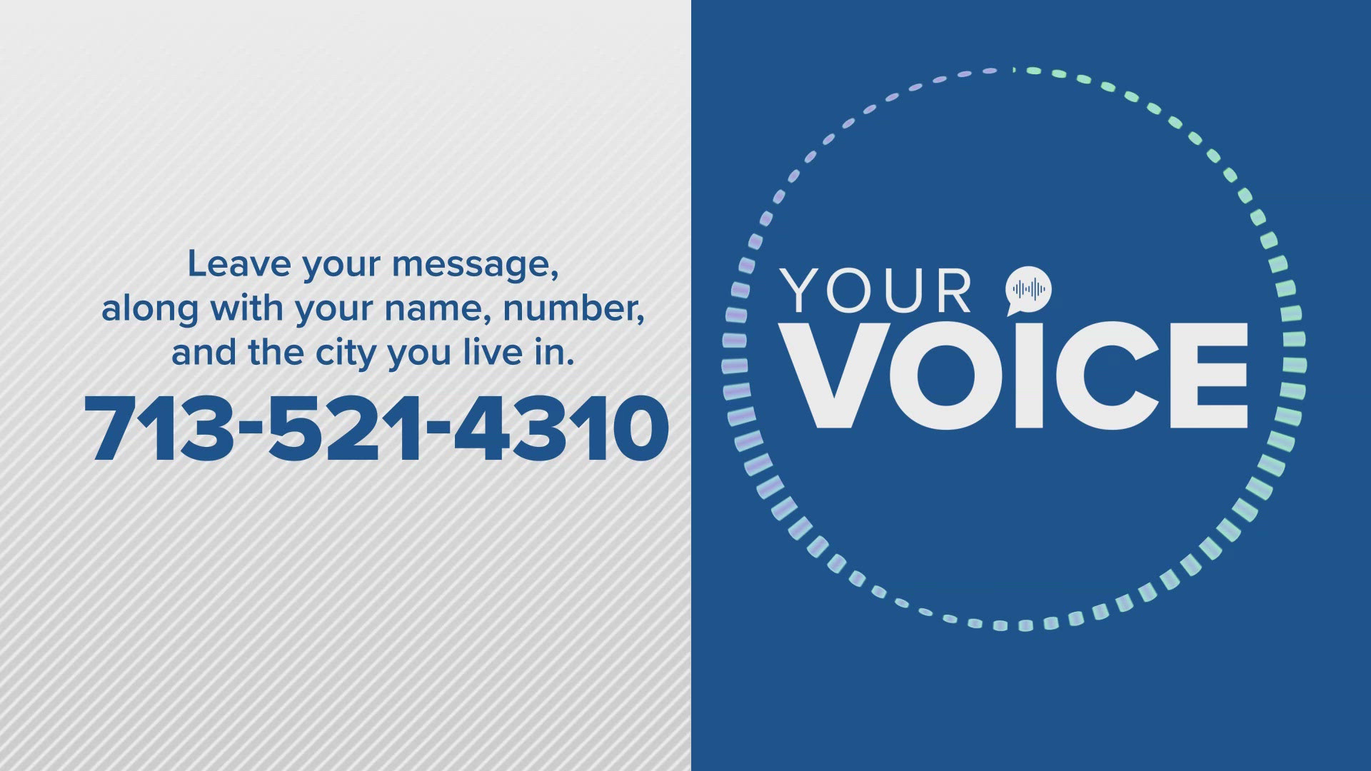 Power is the big thing on people's minds after Beryl moved through the Houston area.  Call 713-521-4310 to leave your message.