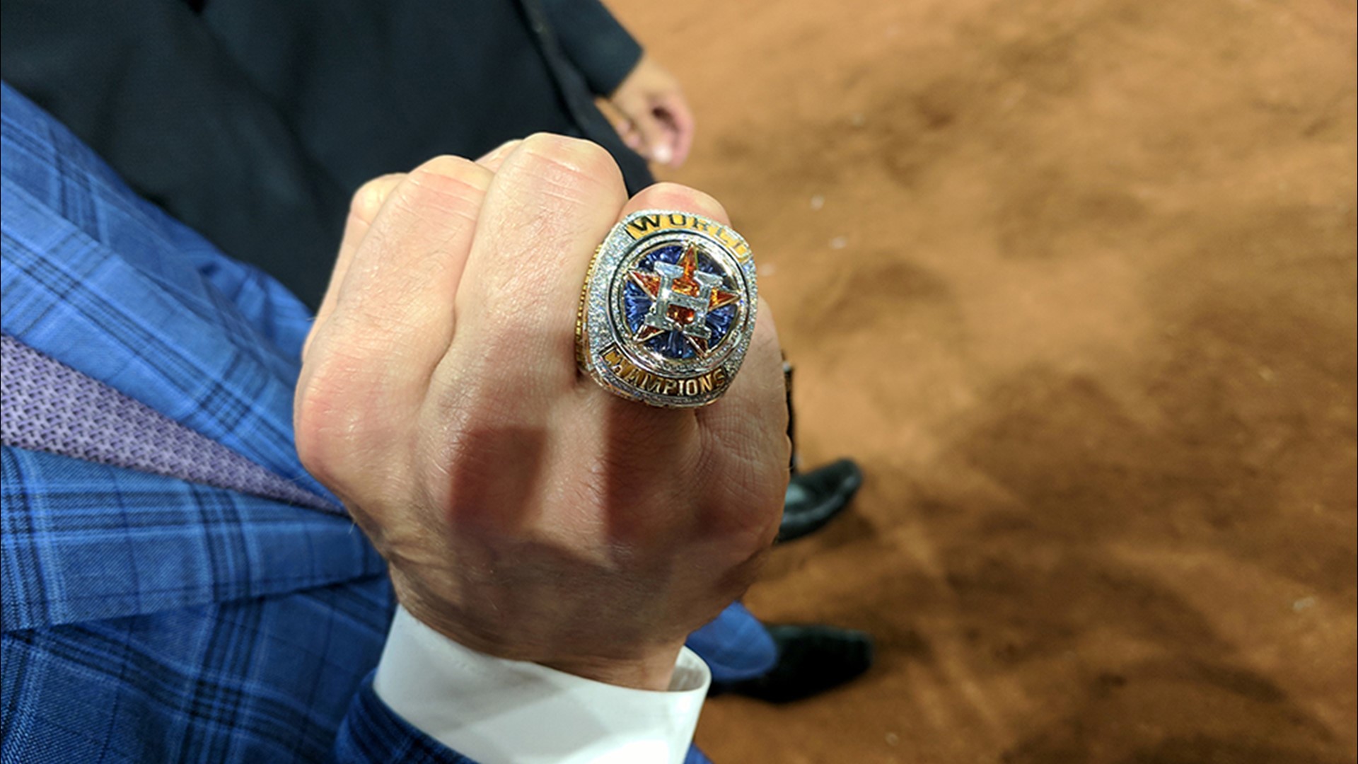 Astros receive their welldeserved World Series rings in pregame