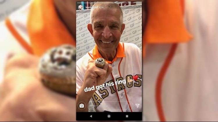 Astros give Mattress Mack his own World Champions ring - ABC13 Houston