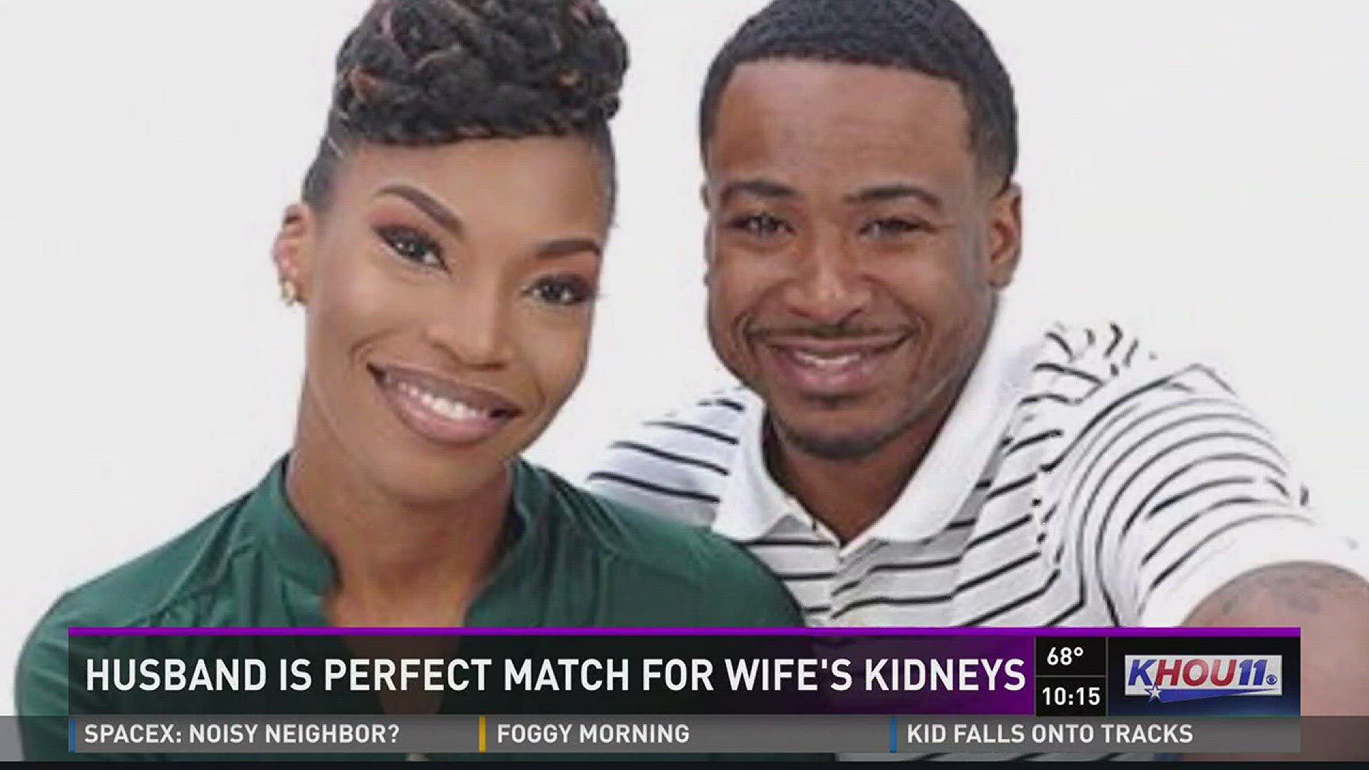 It would take five to seven years for his wife to maybe get a new kidney. He refused to wait.