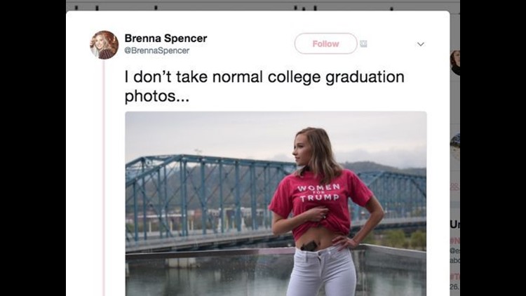 College student poses with gun in waistband and 'Women for Trump' shirt College student poses with gun in waistband and 'Women for Trump' shirt