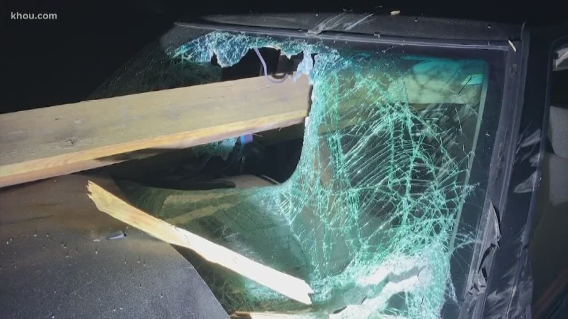 The crash happened Aug. 2, 2019 in the Conroe area - north of Houston. The driver not only survived 
 but also fled the scene.