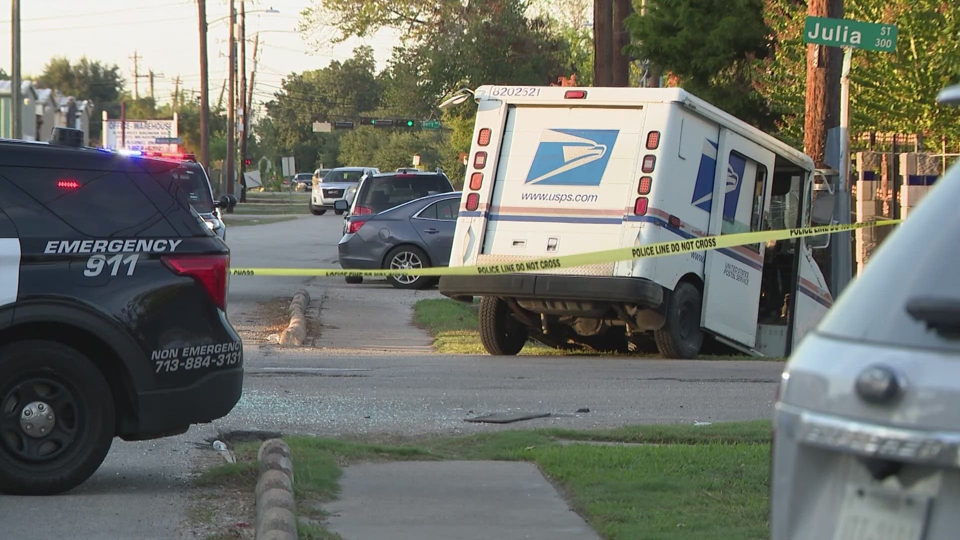 Police arrested a man on Tuesday accused of killing a United States Postal Service worker in a north Houston hit-and-run crash on Saturday.