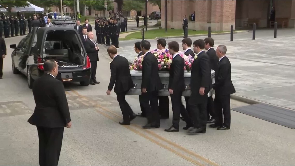 Photos: Funeral service for former First Lady Barbara Bush | khou.com