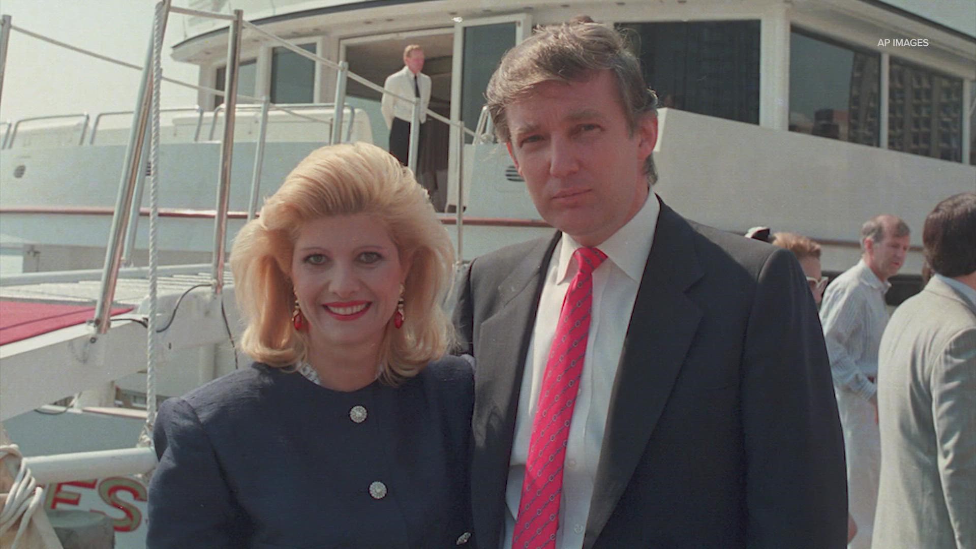 The Trump family says the former president's first wife, Ivana Trump, has died in New York City.