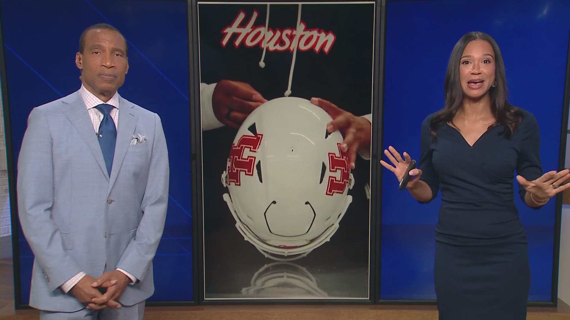 UH, Rice, UT, Texas A&M and other teams across the Lone Star State are standing together as the honor the 138 July 4 flood victims with a special decal on helmets.