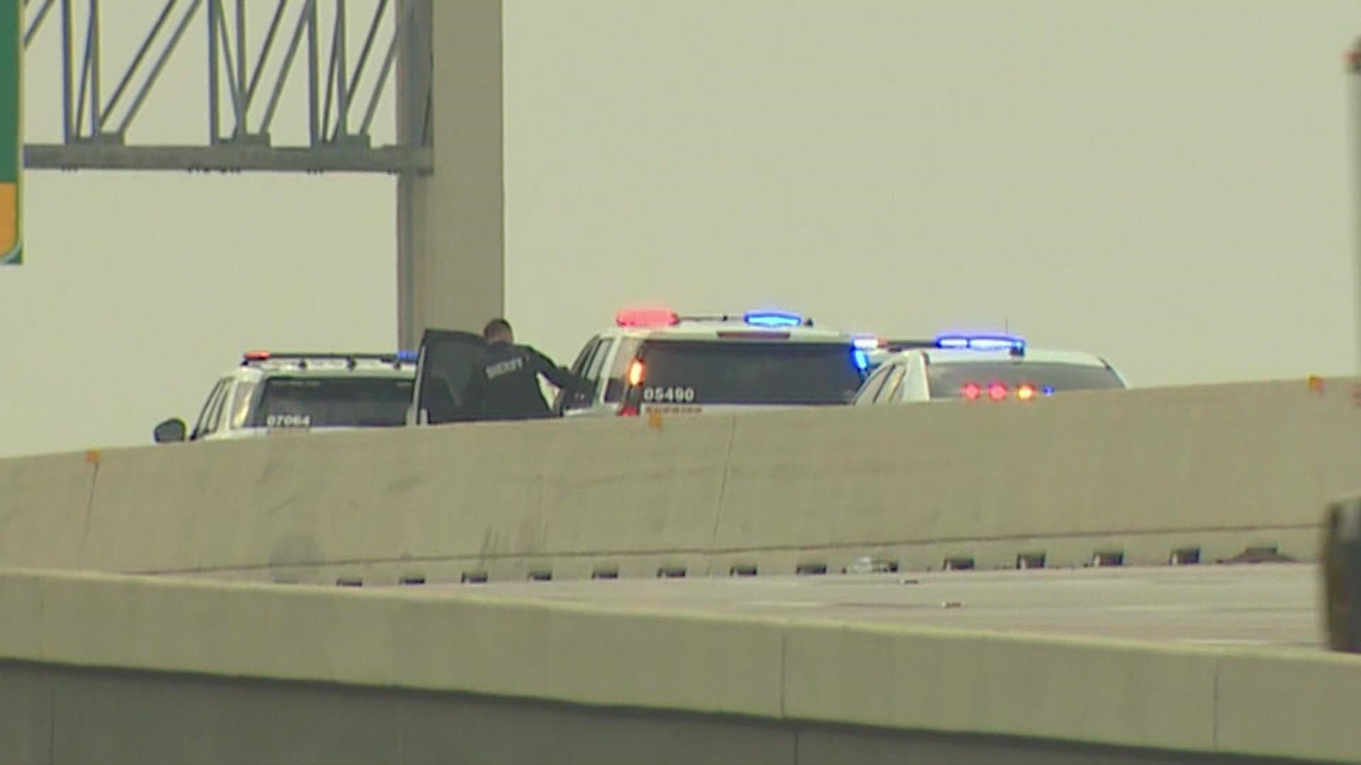 The deadly crash shut down the freeway heading inbound for several hours Friday morning.