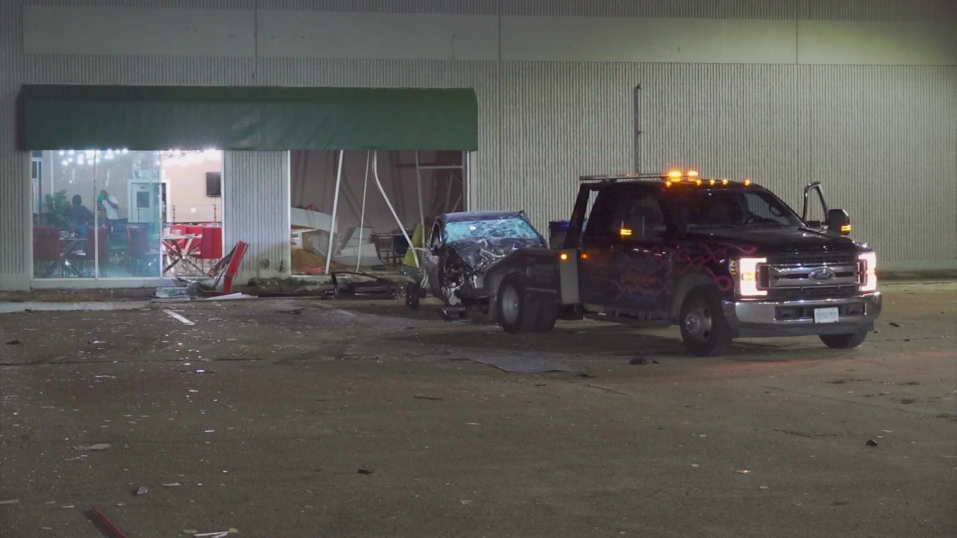 Car Crashes Into Popular Restaurant With Customers Inside 