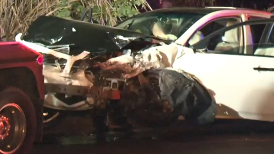 3 arrested after chase ends in crash with innocent drivers | khou.com