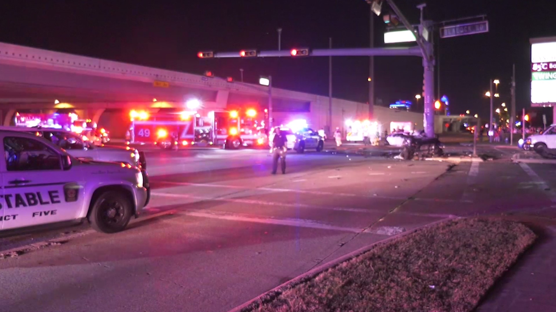 Photos: 1 Killed When Chase Ends In Crash Along Katy Freeway | Khou.com