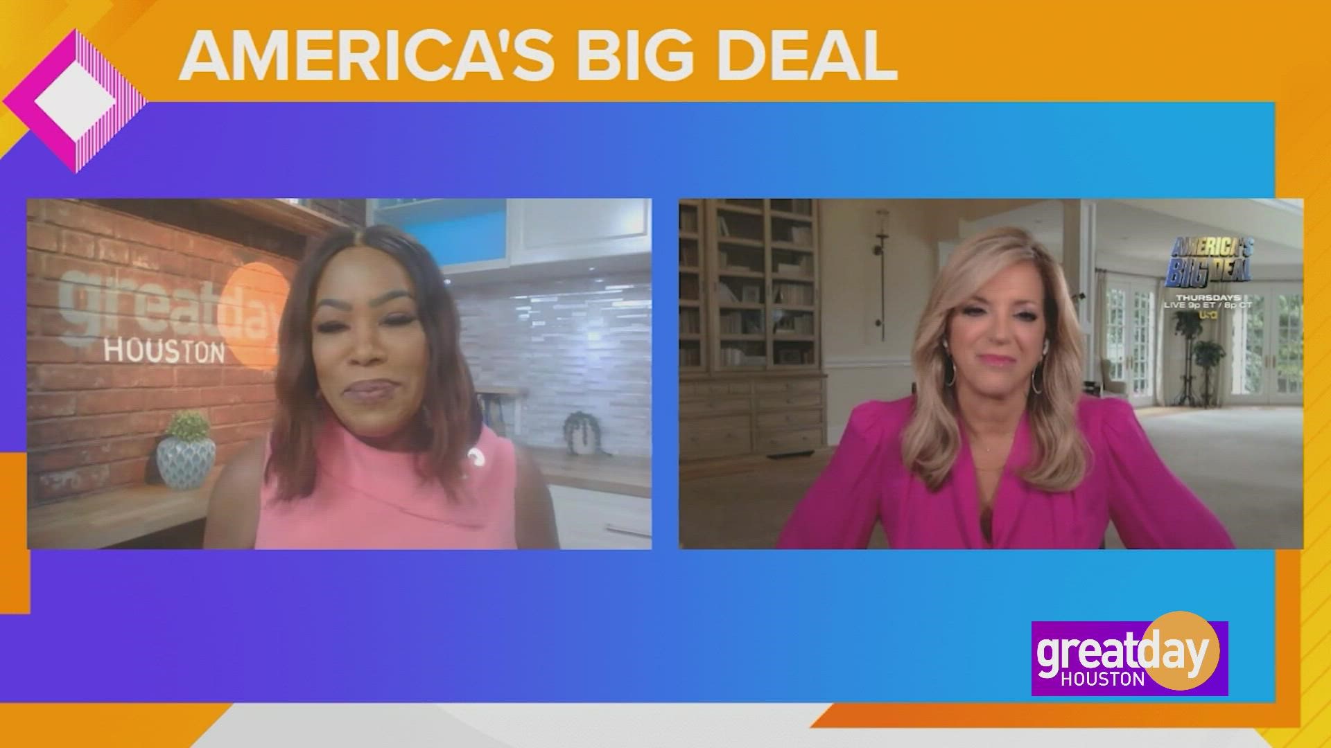 Deborah talks with Joy about her new competition series "America's Big Deal" for aspiring entrepreneurs.