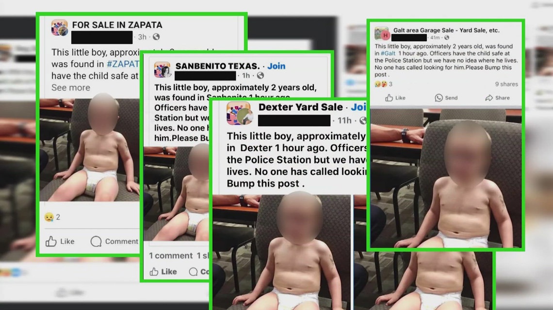 Fake social media posts claims abandoned child was found in Houston area - Vimarsana News