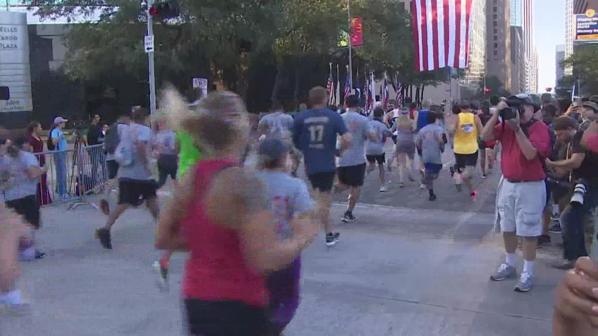 The 9/11 Heroes Run was held in 50 cities across the nation.