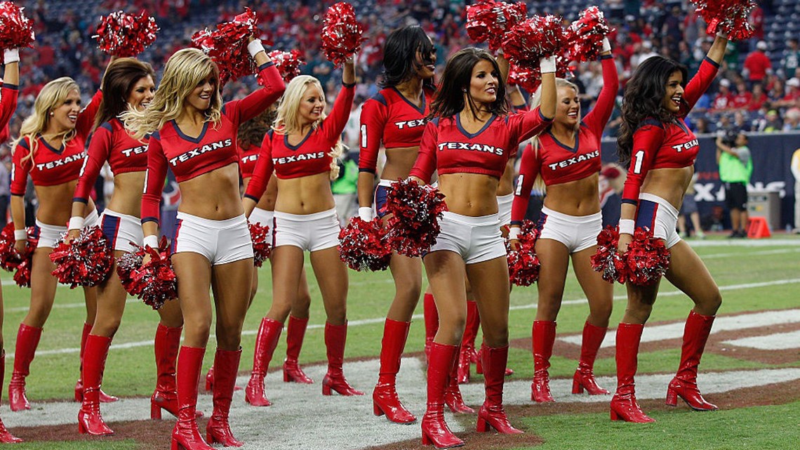 KHOU 11 News - Houston Texans Cheerleaders sported special