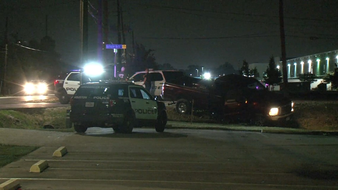Photos: Suspect rams police car during pursuit, crashes into ditch ...