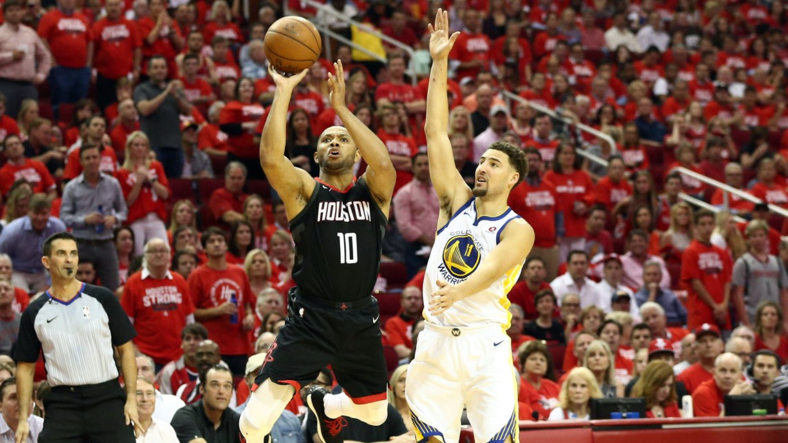 Photos: Rockets beat Warriors 98-94 in Game 5; take 3-2 series lead ...
