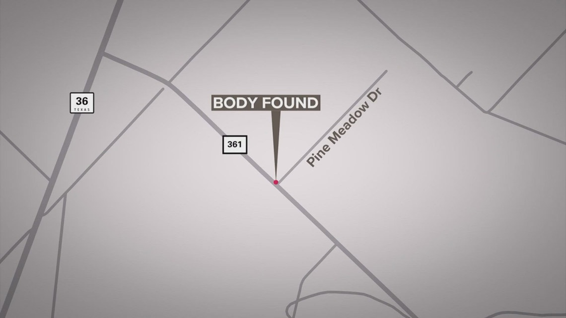 Body found in ditch by construction workers in Fort Bend County identified as 61-year-old man