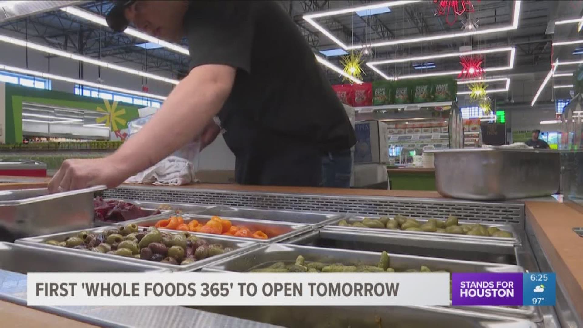 Houstonians will finally get to shop at Whole Foods Market's 365 grocery store. The new concept aims to make fresh and healthy foods more affordable.