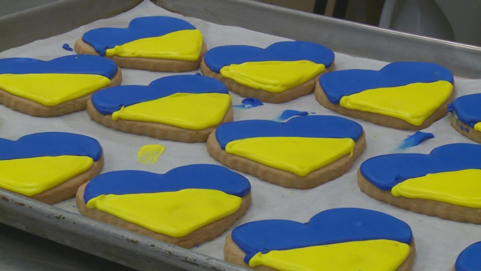 'They need so much help' Three Brothers Bakery selling cookie to make money for Ukraine