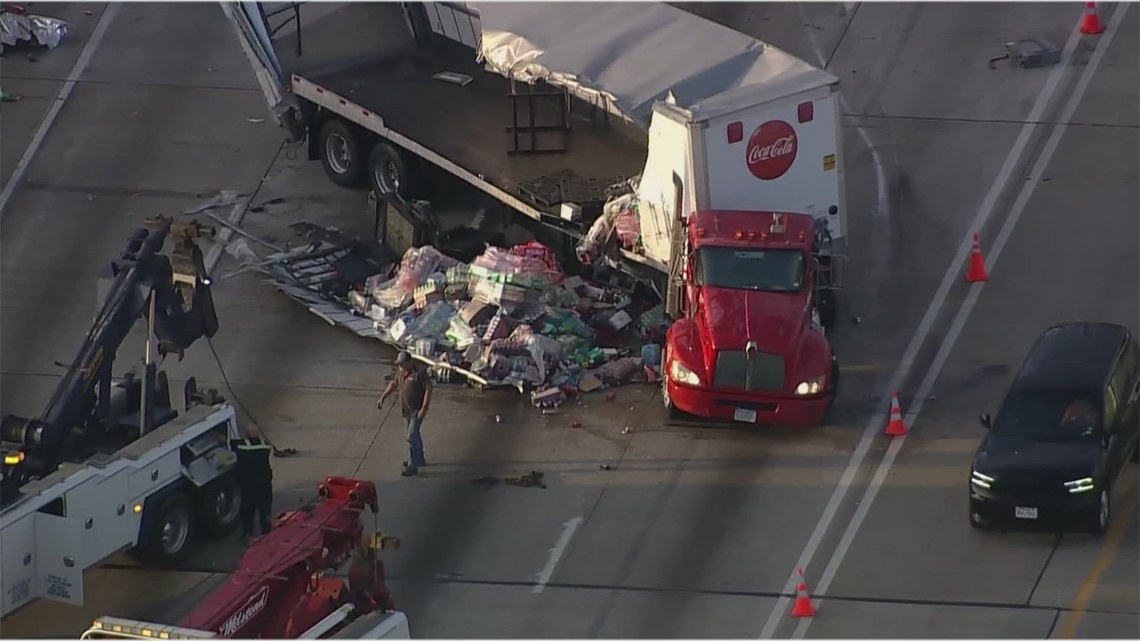 I-45 crash near SH-242 cleared after causing major delays | khou.com
