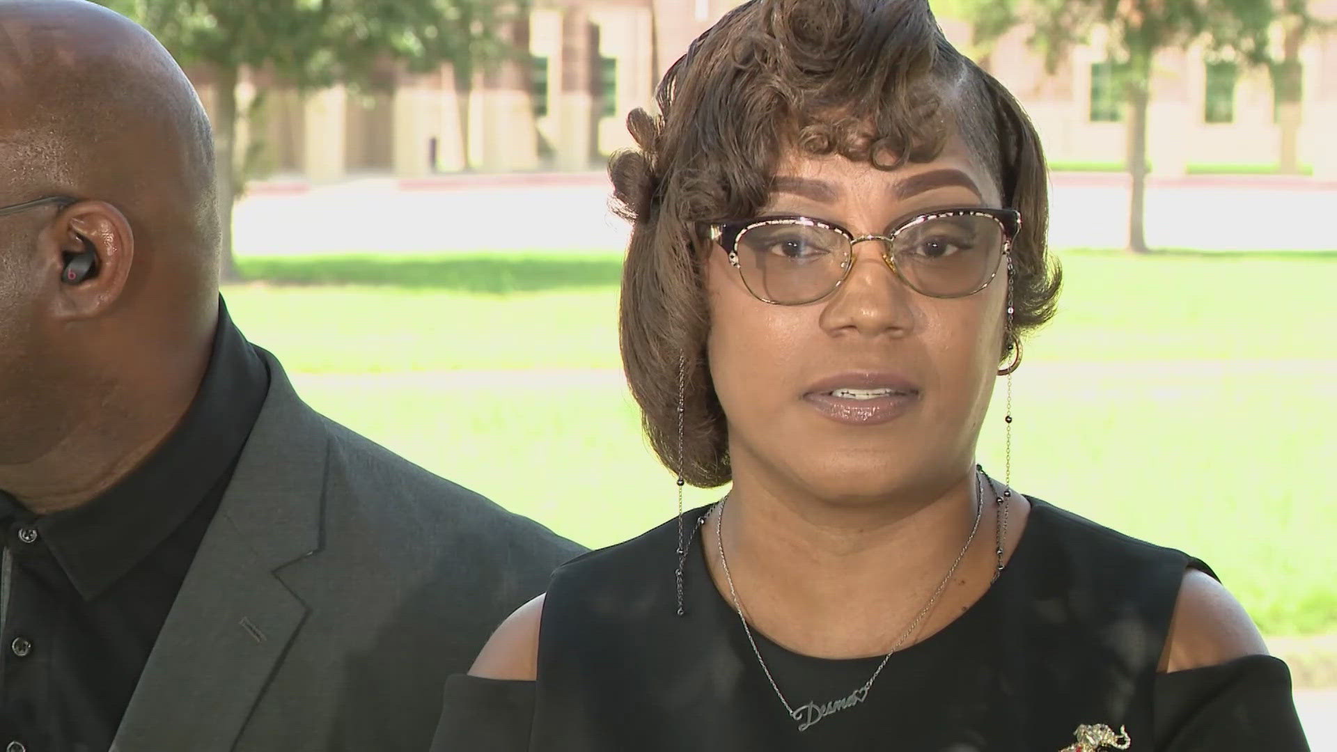 Desma Darden said she was fired after reporting to school officials that she thought a fellow teacher was involved in human trafficking.