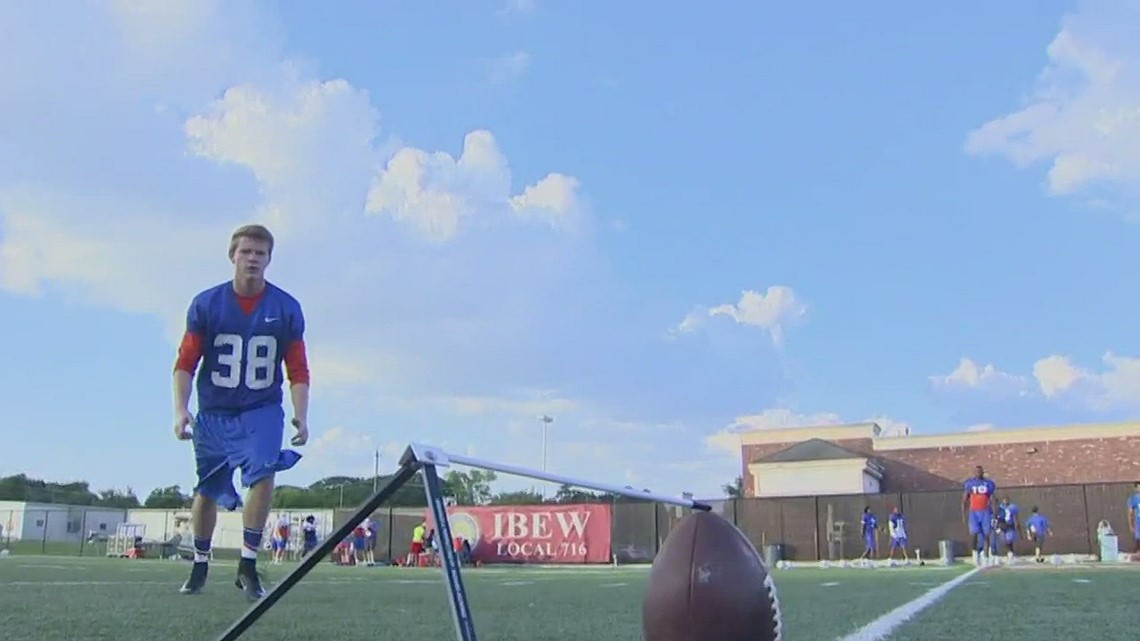 60yard fieldgoal kicker aims for more