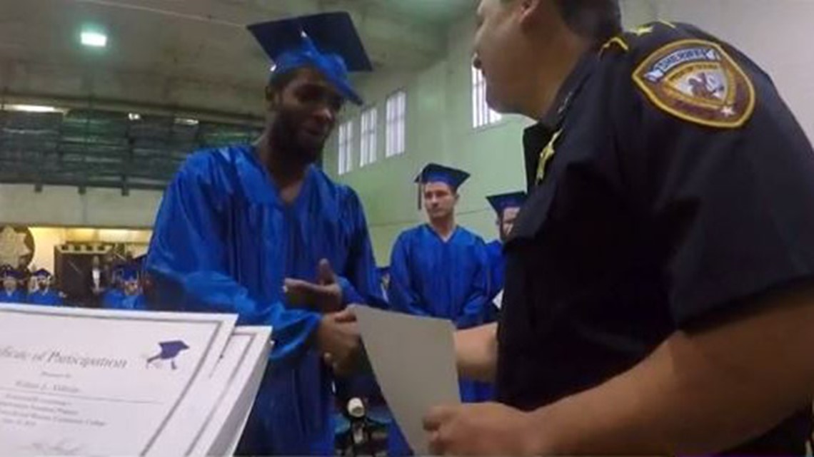 80 inmates just earned an education while in the Harris County Jail