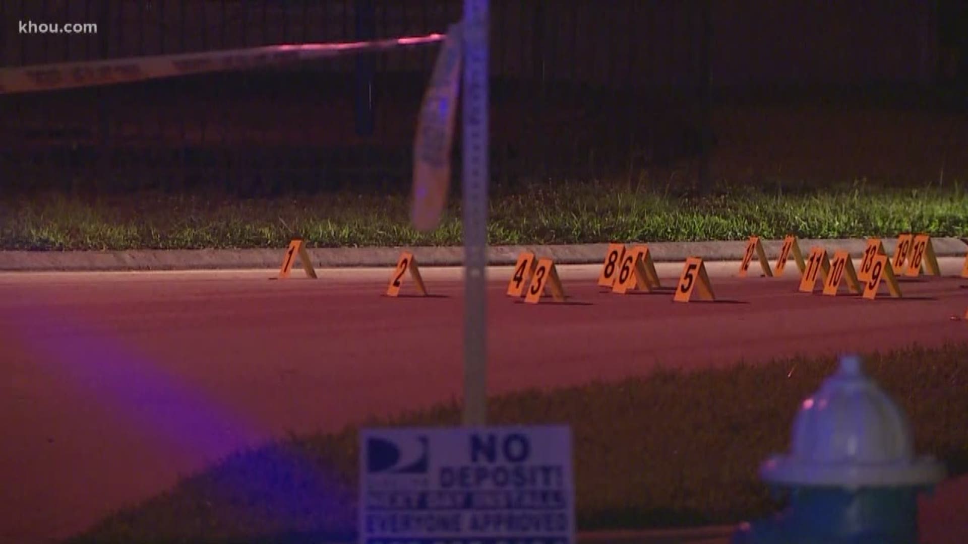 A 14-year-old was shot in the hand after a transaction over a cell phone went sour in west Harris County overnight.